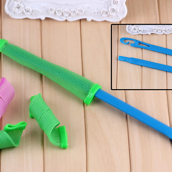 18pcs No Heat Leverage Curlers Formers Spiral Styling Rollers Magic Hair Curler