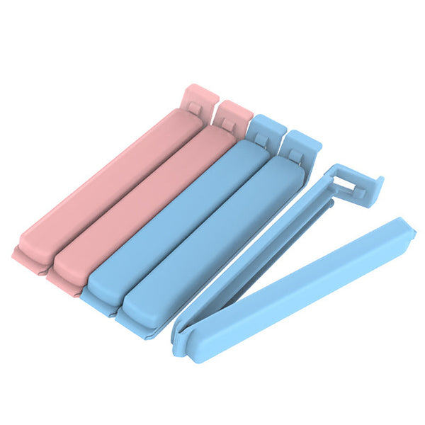 20-60PCS Plastic Sealing Bag Clip Sealer Clamp Kitchen Storage Food Snack Clips