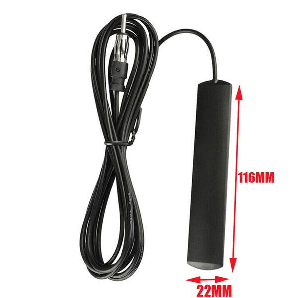 2PCS Hidden Antenna Radio Stereo AM FM Stealth for Vehicle Car Truck Black AU