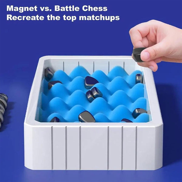 Magnetic Chess Game Magnet Board Game Fun Table Top Magnet Game 2023 New Gift