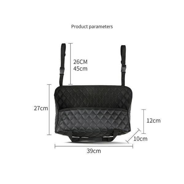 Advanced Between Car Seat Storage Bag Net Pocket Handbag Holder Organize