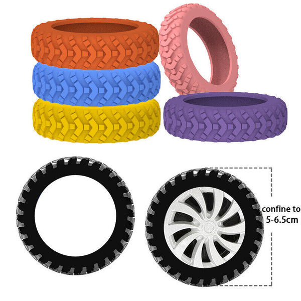 8PCS Silicone Wheel Protection Covers Luggage Extend Suitcase Wheels Lifespan