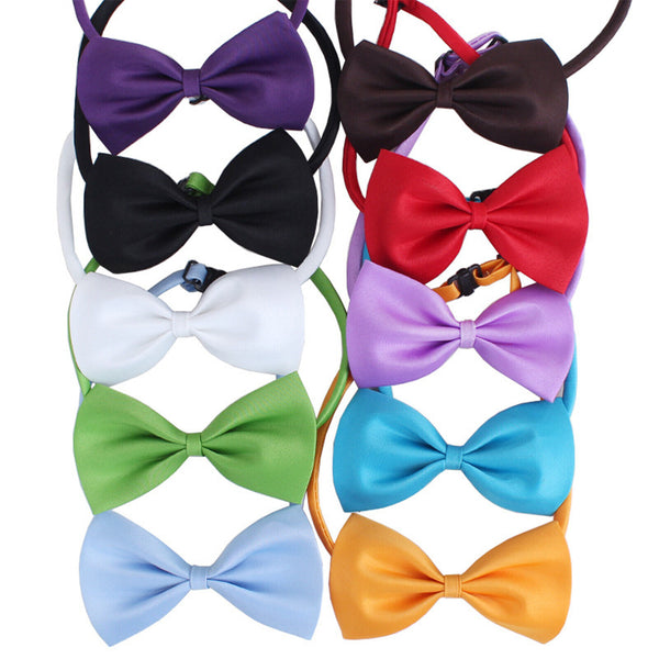 10/50/100PCS Wholesale Pet Dog Puppy Cat Necktie Bow Ties Collar Grooming Out AU