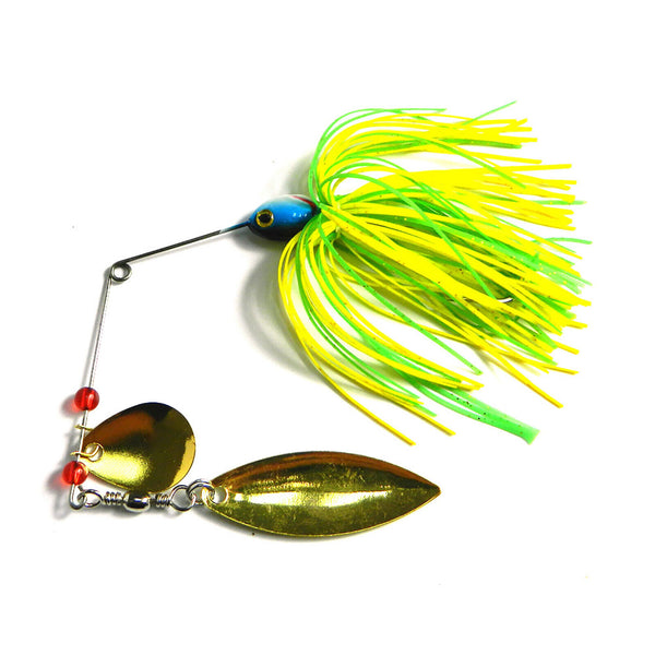 8PCS Spinnerbaits Spinner Bait Fishing Lures Buzz Fly Bass Cod Barra Perch 17G