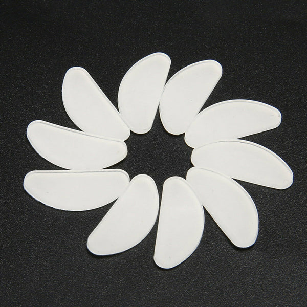 Silicone Anti-Slip Stick On Nose Pads for Eyeglass Sunglasses Glasses