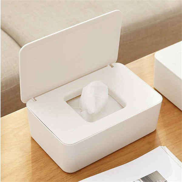 Tissue Box Cover Holder Dispenser Plastic Wet Covers Paper Holders Organiser AU