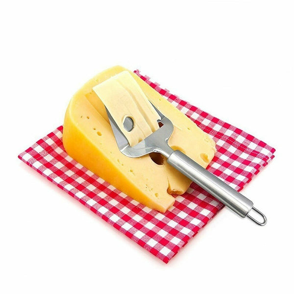 Up to 3X Stainless Steel Cheese Plane Slicer Cutter Knife Cheese Slicing Kitchen