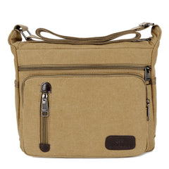 Retro Men's Canvas Shoulder Messenger Bag Crossbody Satchel Man's Travel Bags AU
