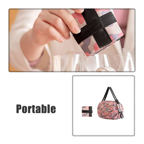 Foldable Reusable Portable Recycle Waterproof Grocery Shopping Carry Bag Handbag