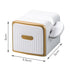 2x Toothpaste Squeezer Bathroom Tube Easy Stand Dispenser Rolling Holder Seat AU