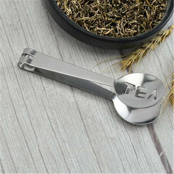 Tool Tea Bag Drying Decorative Kitchen Stainless Steel Teabag Squeezer Tongs AU