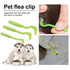 6pcs Pet Cat Dog Tick Remover Tool Stainless Steel Fleas Tweezers Clip Kit Set