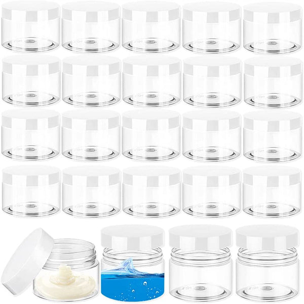 50-200X Mini Sample Bottle Cosmetic Makeup Jar Pot Face Cream Lip Balm Container