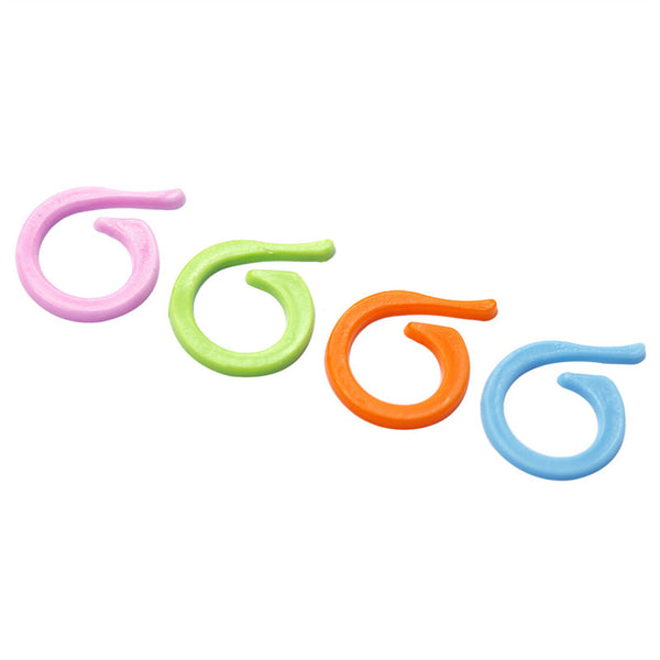 20-80PCS SMALL SIZE ONLY KNITTING CROCHET ROW STITCH MARKERS HOLDERS CONTAINER