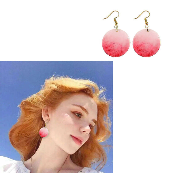 Earrings Epoxy Resin Mold Ear Studs Dangle Casting Silicone Mould DIY Craft Tool