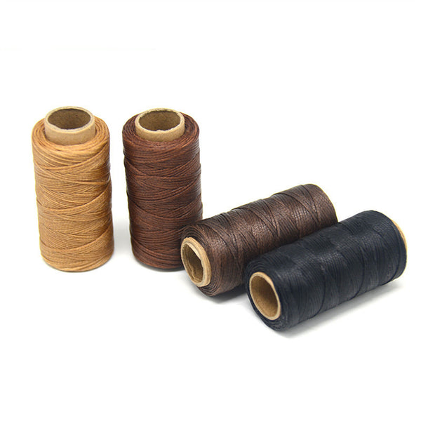 0.8-1MM 260m 150D Leather Sewing Waxed Thread Hand Stitching Craft Repair Cords