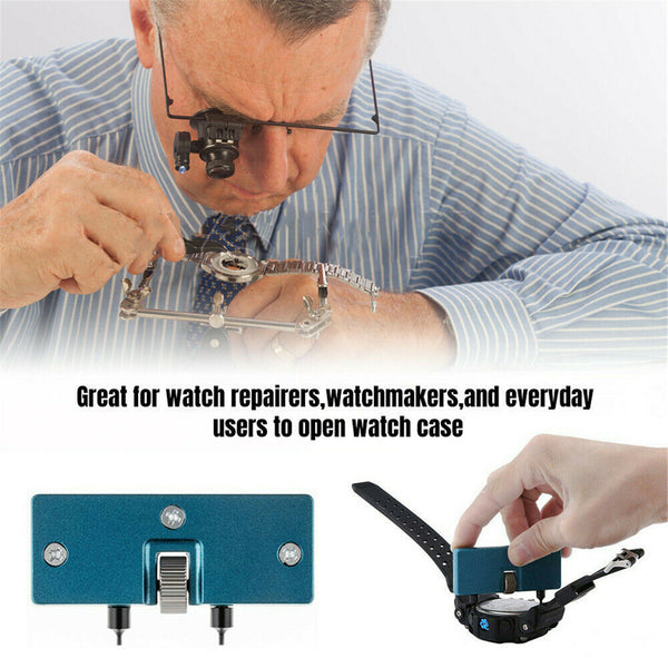 Watch Back Case Cover Opener Remover Wrench Repair Kit Removal Watchmaker Tool