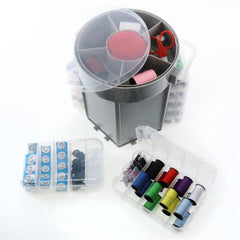 203x Portable Sewing Storage Kit Set with 5 Removable Storage Bins Beginner Home