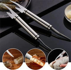 Shrimp Line Scale Multifunctional 5in1 Fish Maw Peeler Prawn Knife Kitchen