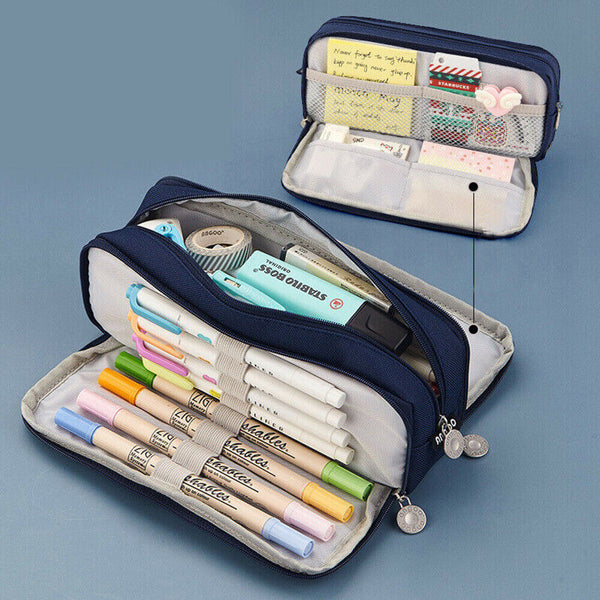 Waterproof Cosmetic Organizer Large Toiletry Bag Hook Travel Makeup Case