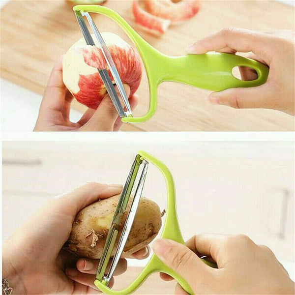 Vegetable Fruit Potato Peeler Cabbage Grater Cutter Slicer Stainless Steel AUS