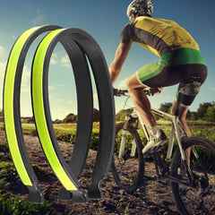 NEW Pair Clips Silverline Trouser Cycling Bicycle Bike Reflective