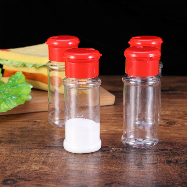 12/24X Kitchen Spice Jars Pot Holders Storages Stainless Steel Glass Plastic AUS
