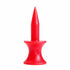 100PCS RED PLASTIC STEP CASTLE GOLF TEES (30mm/68mm) Golf Training Aids Tees AU