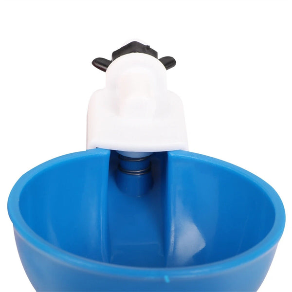 5PCS Automatic Chicken Water Cup Waterer Poultry Drinker Feeder Drinking Bowl AU