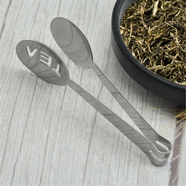 Tool Tea Bag Drying Decorative Kitchen Stainless Steel Teabag Squeezer Tongs AU