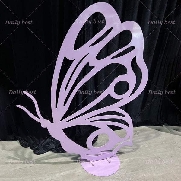 120cm Metal Butterfly Backdrop Stands Heavy Duty Party Props Decoration Wedding