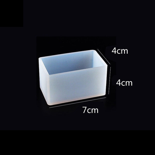 Square Cube Resin Casting Mold Silicone Dried Flower Specimen Making Epoxy Mould