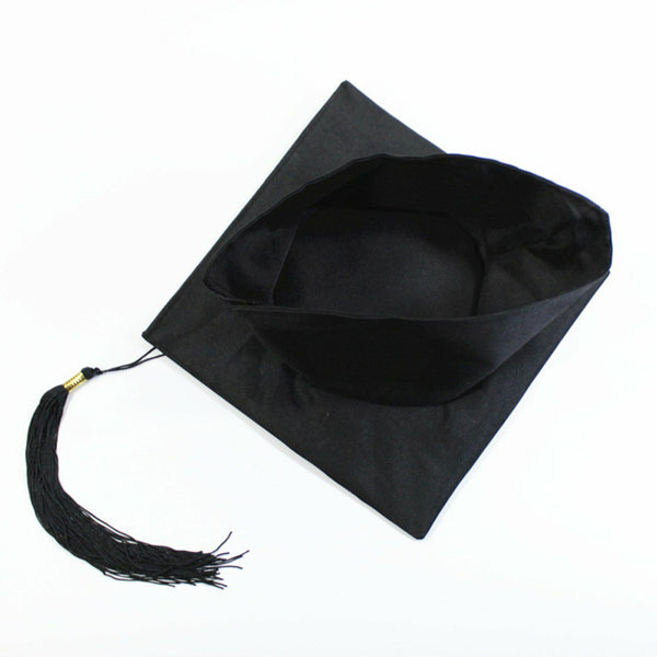 Mortarboard Graduation Hat Academic Cap Black Bachelor Master Chancellor Hat AU
