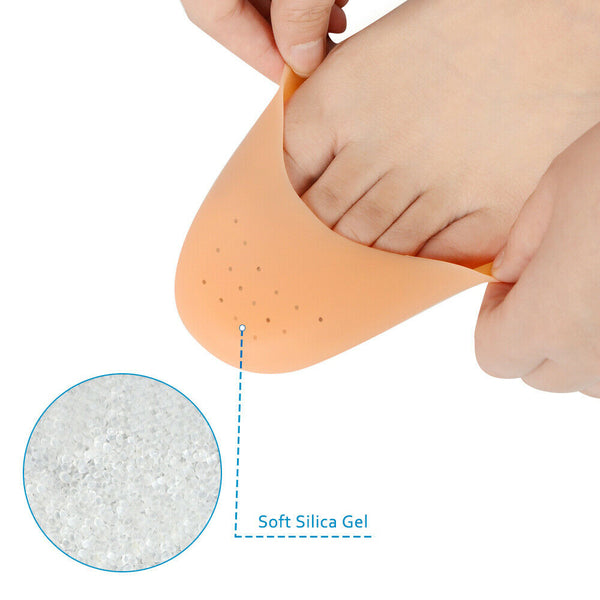 1-10PCS Silicone Gel Toe Protector Soft Pad Cushion Cover Pain Relief Foot Care - Lets Party