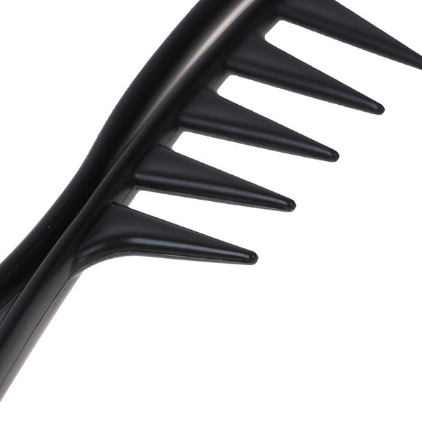 Wide Tooth Shark Hair Comb Detangler Curly Hair Hairdressing Massage Hair Brush - Lets Party