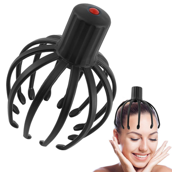 Electric Octopus Claw Scalp Massager Head Scratcher Relief Hands Therapeutic - Lets Party