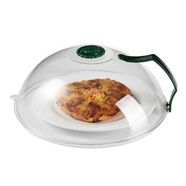 Microwave Food Dish Anti-Splatter Cover Guard Lid With Steam Vents Plate Covers - Lets Party