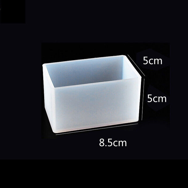 Square Cube Resin Casting Mold Silicone Dried Flower Specimen Making Epoxy Mould