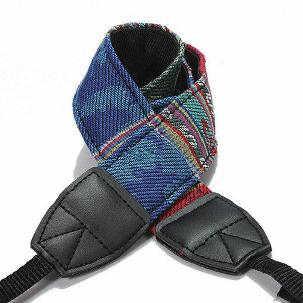 Neck Vintage Shoulder Camera Strap Compatible With Sony Nikon Olympus DSLR Canon
