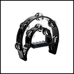 Tambourine – Half Moon Hand Percussion Drum with Double Jingles