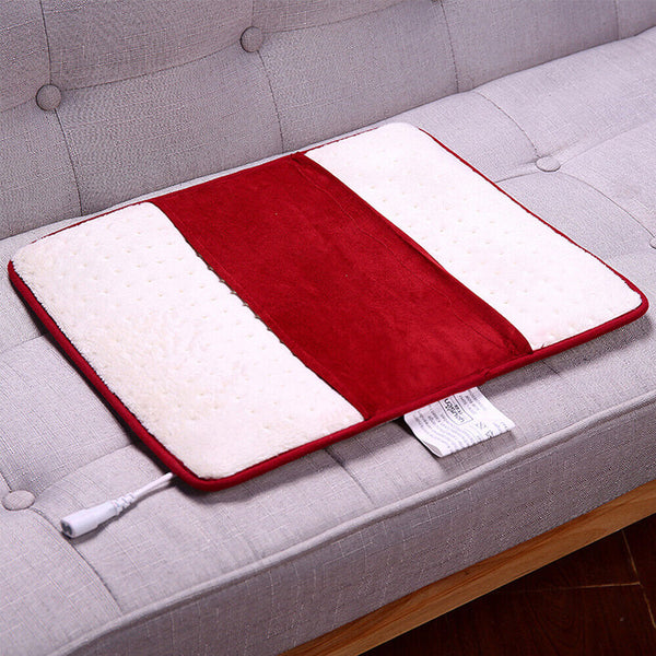 Electric Heating Pad Heat Therapy Neck Shoulder Back Feet Warmer Blanket Mat New