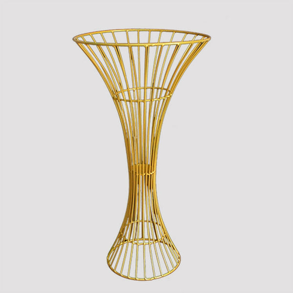 2 PCS Metal Flower Stand Floor Vase Columns Marriage Pillar 60cm Wedding Decor