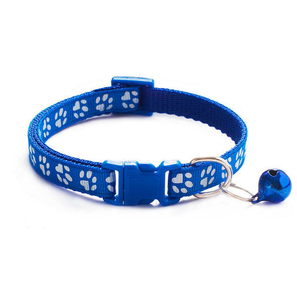 UP 30PCS Dog Cat Collar Pet Puppy Kitten Adjustable Breakaway Collar with Bell