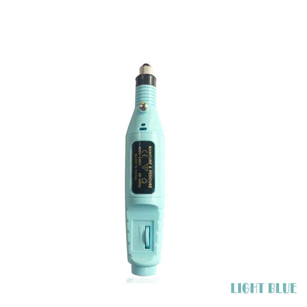 Electric Nail Drill File Tools Nail Machine Acrylic Art Manicure Pen Shaper Kit