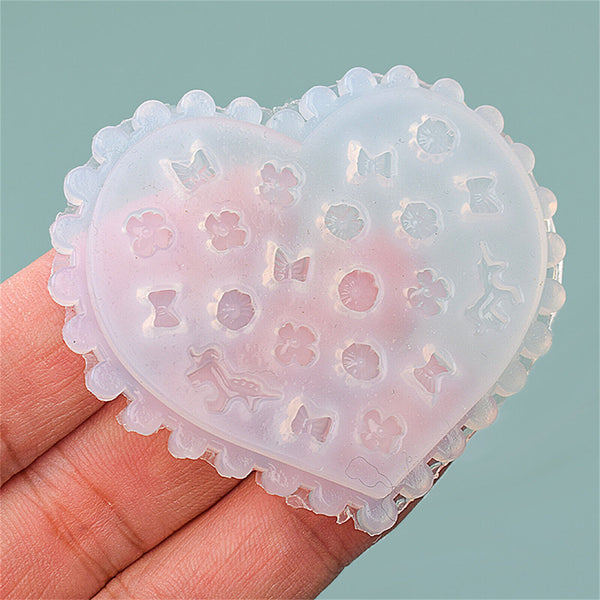 5PCS DIY Craft Tools Earring Making Clay Molds Flower Mould Polymer Clay Cutters