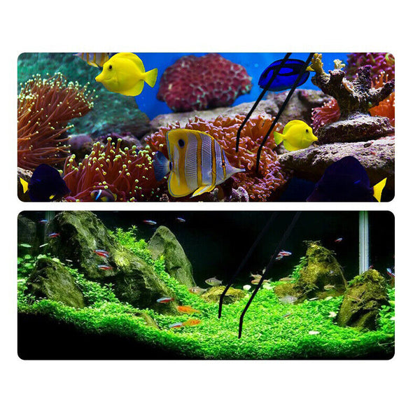 48CM Aquarium Fish Tank Stainless Tweezers Curve Straight Extra Long Tongs Plant