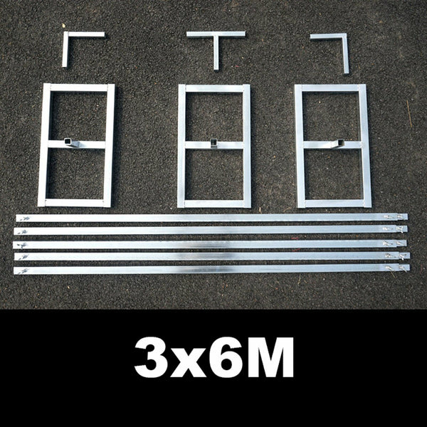 3X6M 3X3M Adjustable Telescopic Curtain Wedding Backdrop Stand Support Frame AU