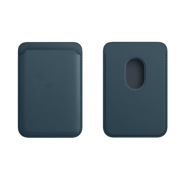 Rack For Magsafe iPhone14 13Pro Max Magnetic Card Holder Pocket Leather WalletAU