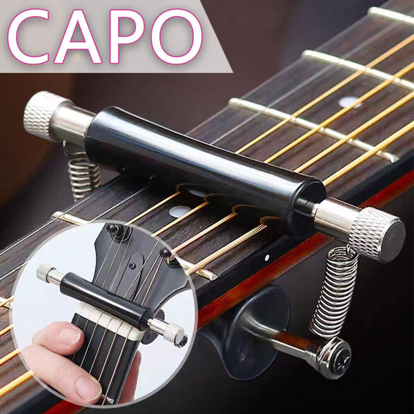 Tuning Tone Electric Guitar Guitar Adjustable Capo Sliding Capo Rolling Capo