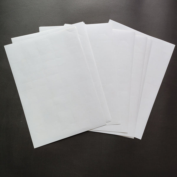 1300pcs Self Adhesive Labels Stickers White Blank School Office Tag 20 Sheets AU